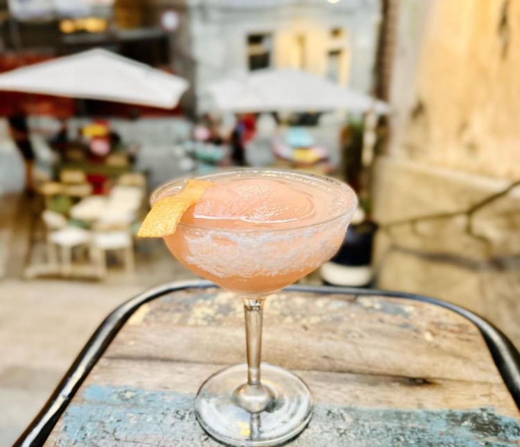 Il Frozen cocktail di Locksmith cocktail bar, Genova
