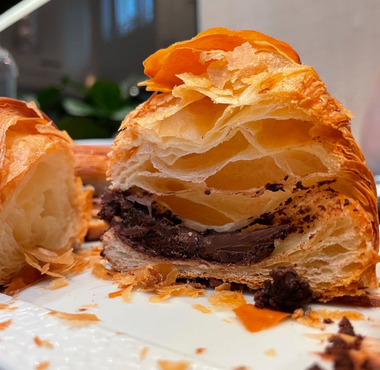 Nel cuore di un Pain au chocolat
