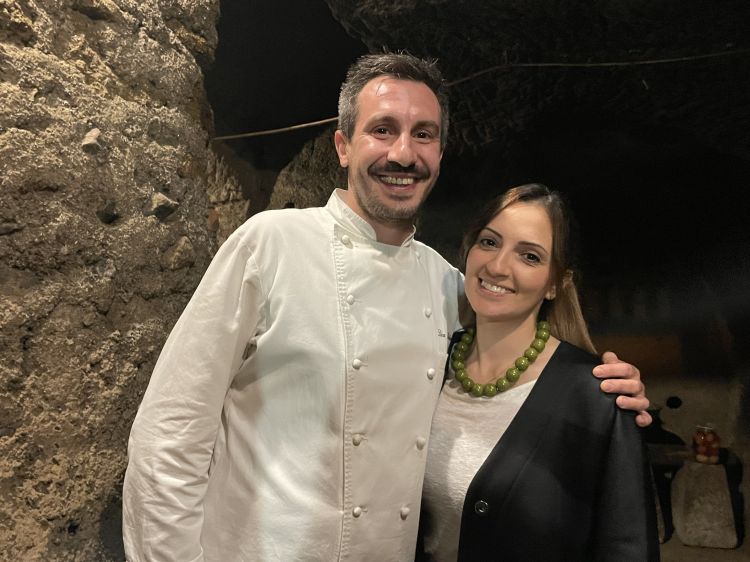 Luca Ludovici, chef del ristorante Contatto a Fras