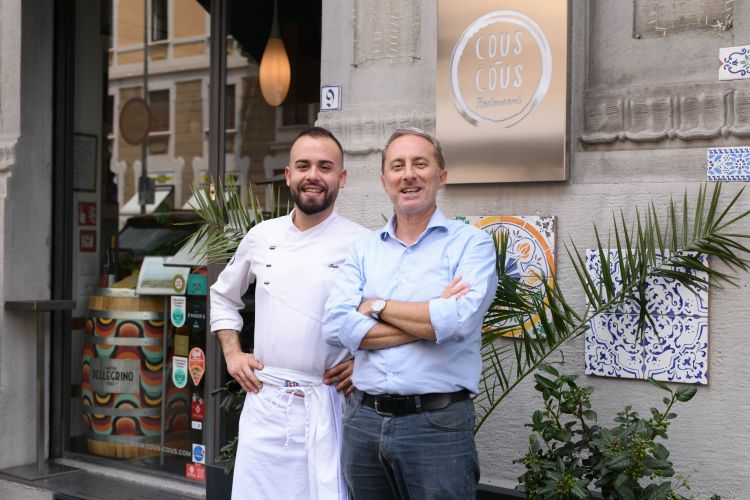 A sinistra Federico Alagna e a destra Antonio La 