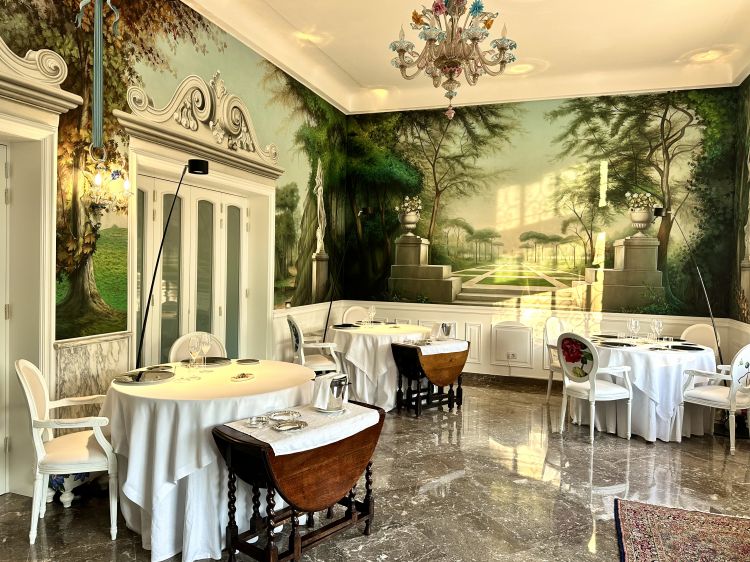 La sala del ristorante Don Geppi
