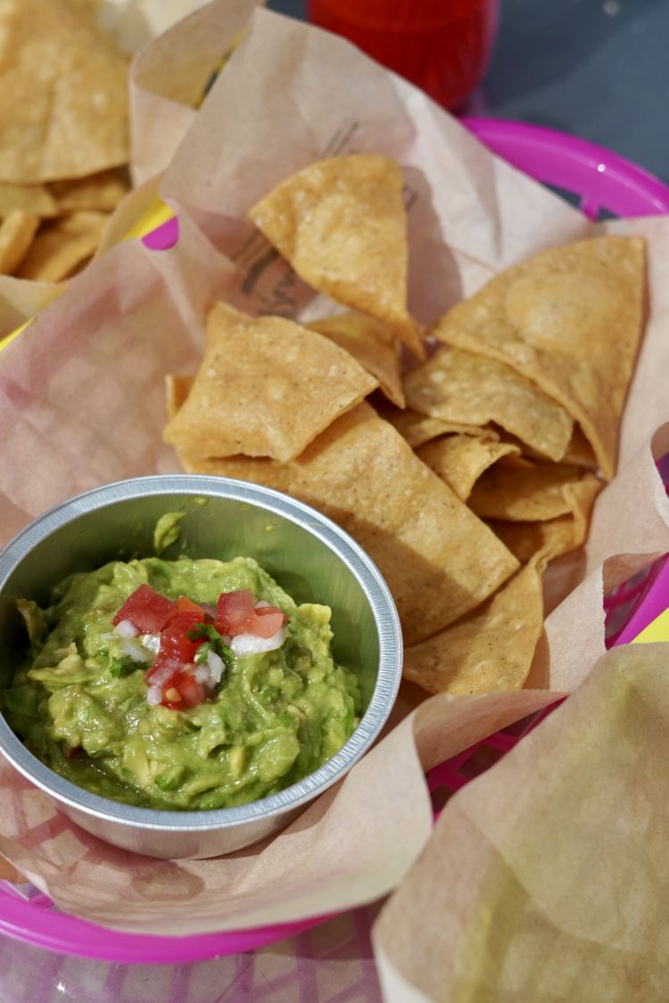 Il Guacamole della Taqueria di El Beso