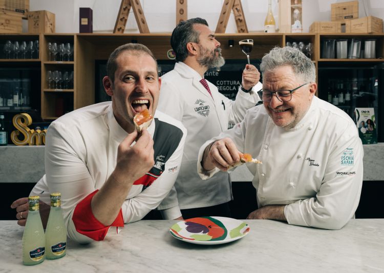 Il trio della seconda serata di Chef in pizzeria, 