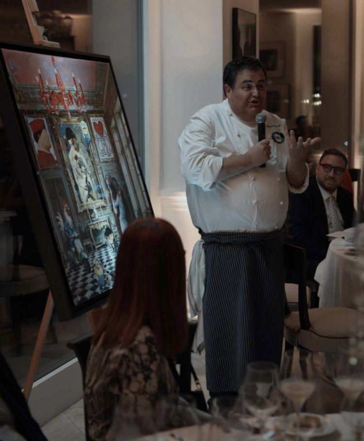 Gennaro Esposito, chef de La Torre del Saracino, Vico Equense, Napoli
