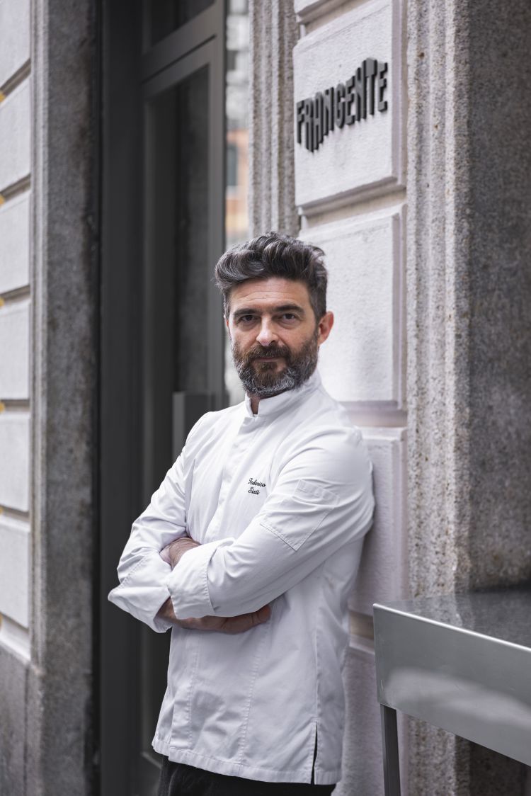 Lo chef Federico Sisti
