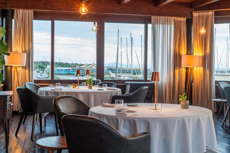 La sala del ristorante Gabbiano 3.0