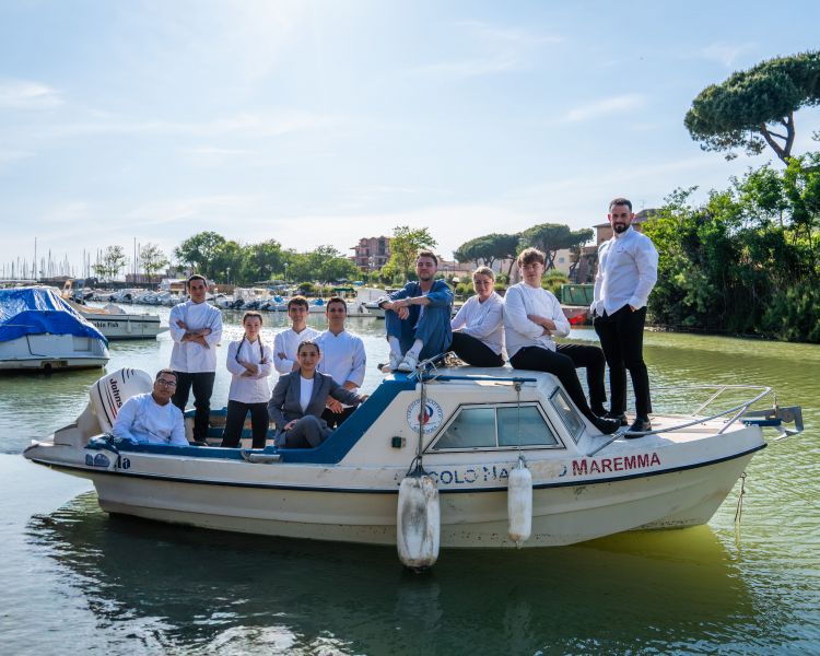La grande squadra del ristorante Gabbiano 3.0
