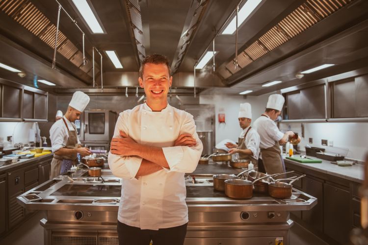 Chef Marco Zampese, originally from Veneto, is exe