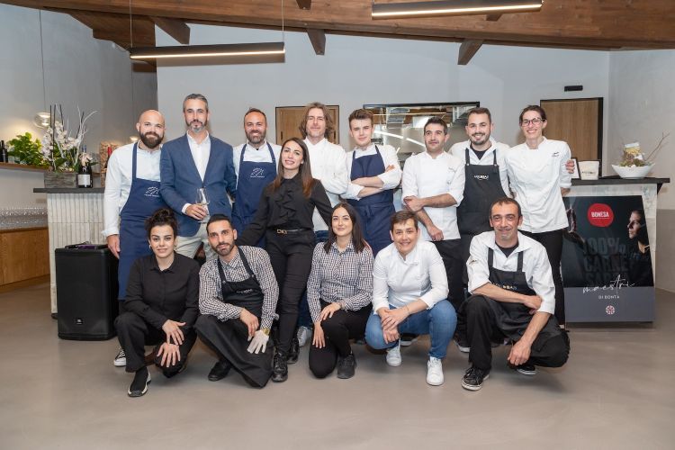 Foto di gruppo di "La Cena delle Stelle"