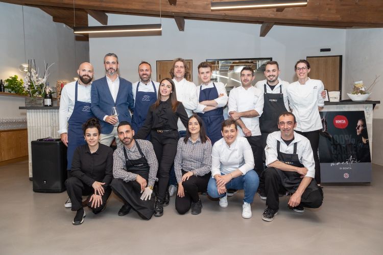 Foto di gruppo di "La Cena delle Stelle"
