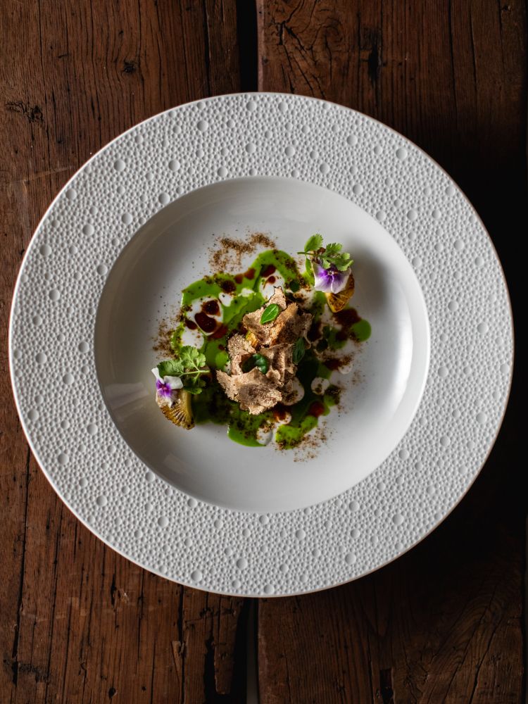 Tutte le foto a seguire sono a cura di Michela Balboni. In questo scatto,&nbsp;Porro, kiwi e tartufo
