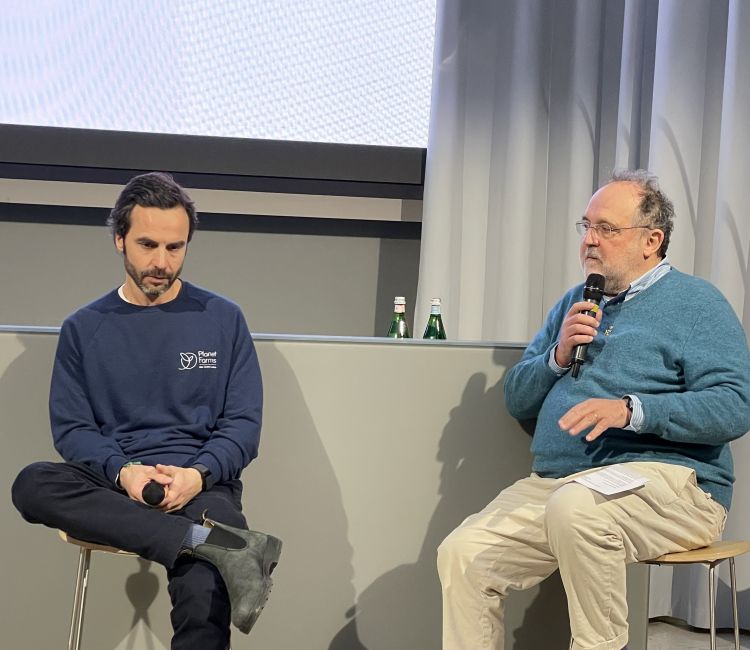 Luca Travaglini (a sinistra) e Paolo Marchi (a destra)
