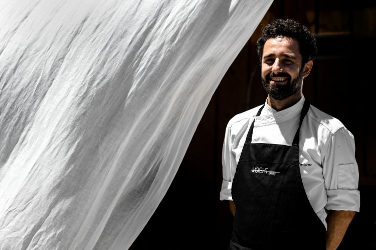 Lo chef Simone Parisotto
