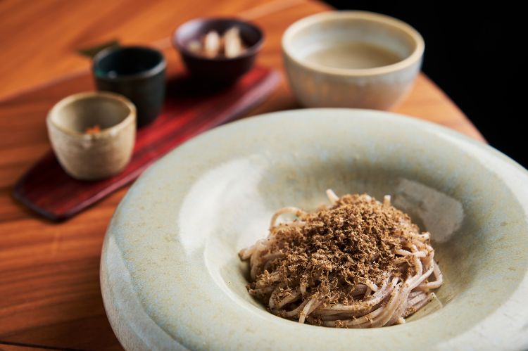 Soba al tartufo è il Piatto delle feste di Takesh