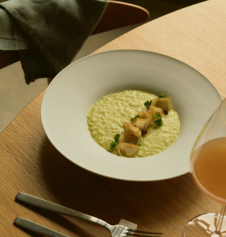 Riso in riva al lago
