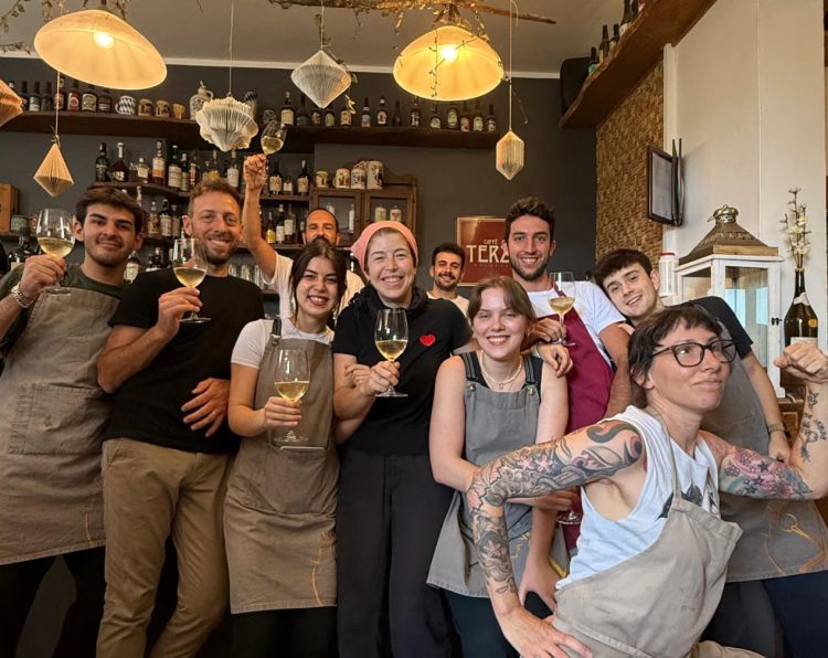 La squadra al completo de La Vecchia Scuola
