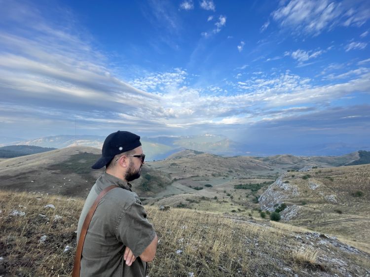 Angelo Rumolo, patron e pizzaiolo de Le Grotticel