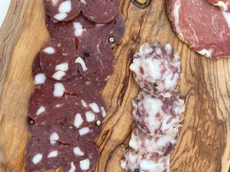 Parte della colazione salata presso Le Grotticelle