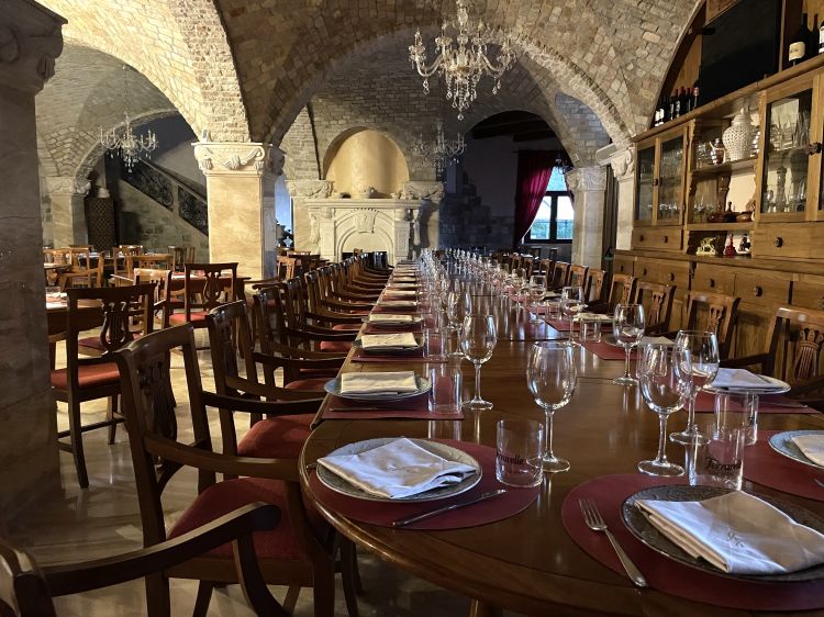 La sala de Le Grotticelle