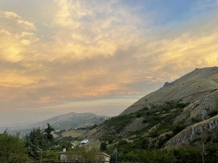 La vista al risveglio
