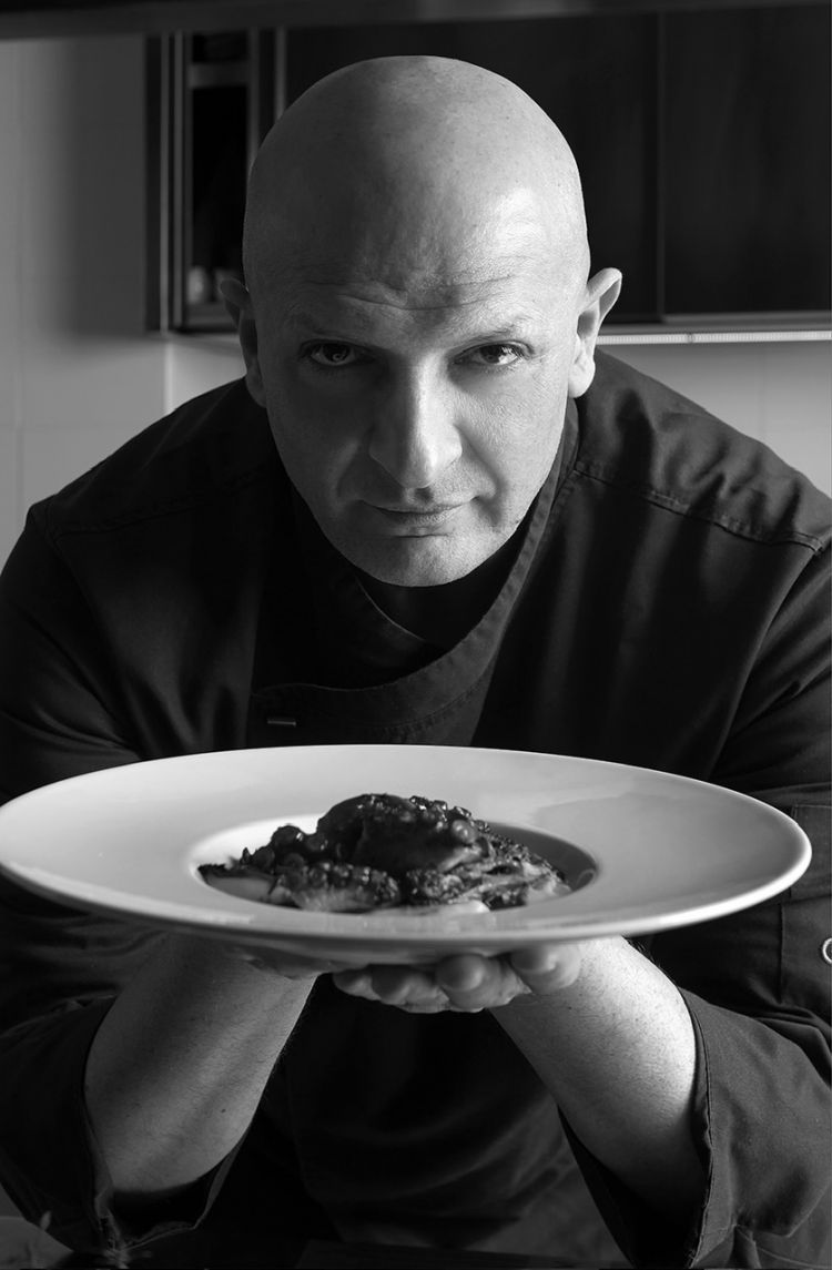 Lo chef Marco Carfagno. Foto a cura di Divisione NewsEventicomo Fotografia