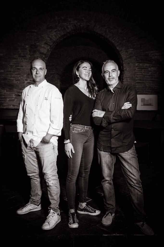 Luca Zecchin, Monica Magnini e Andrea Alciati