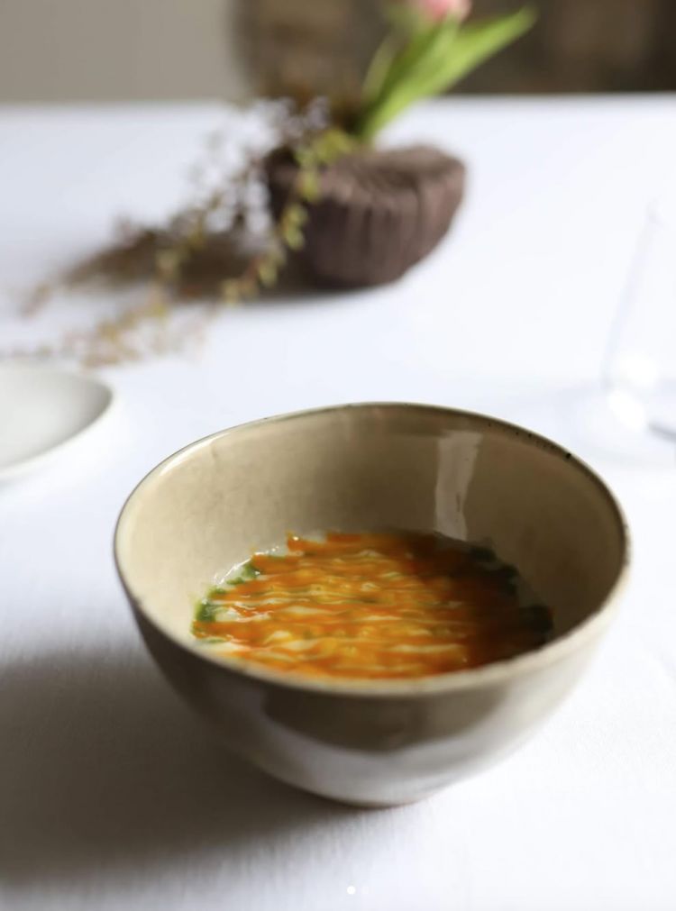 Pastina sedano, carote, cipolle e patate
