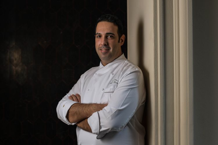 L'executive pastry chef del Mandarin Oriental, Marco Pinna
