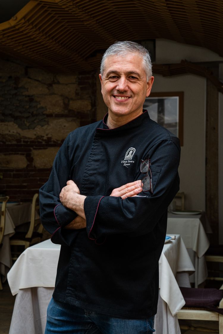 Lo chef Simone Lugoboni
