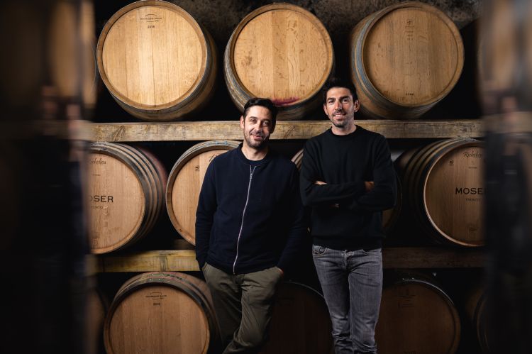 I cugini Moser, Matteo e Carlo
