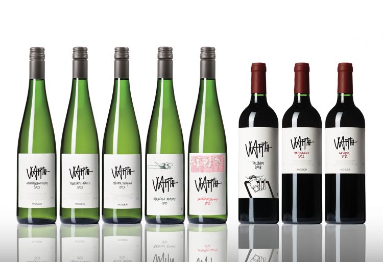 La linea Warth, i vini fermi di Moser Trento
