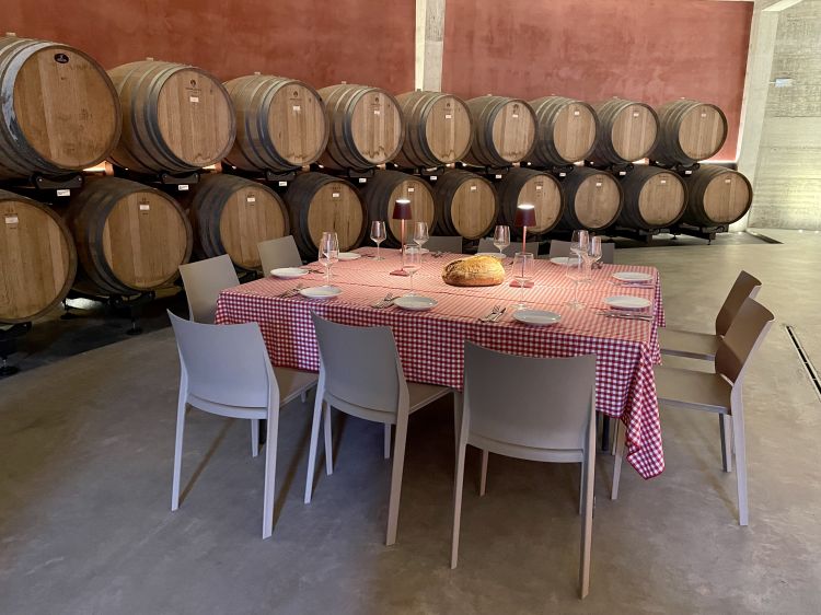 La barricaia de Le Casematte e il pane di Francesco Arena
