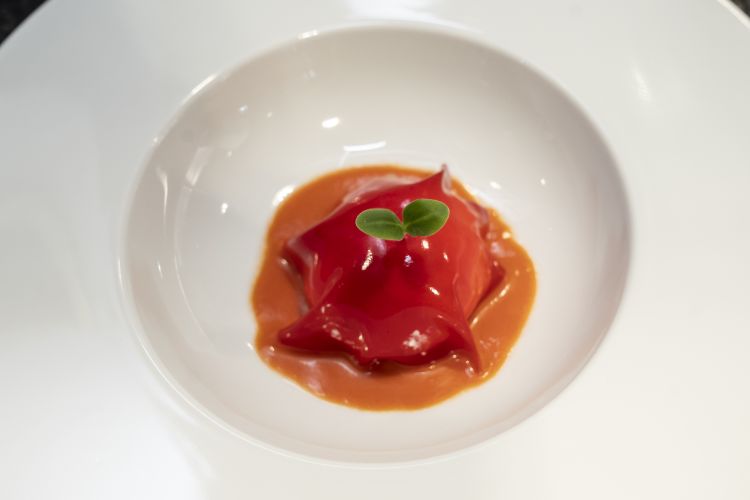 #volevoessereunpomodoro: il piatto firmato dallo chef Philippe Léveillé 
