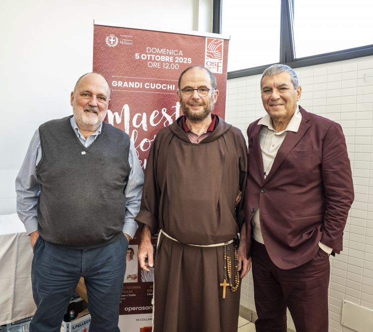 Paolo Marchi, Frate Marcello e Claudio Ceroni, Presidente di MAGENTAbureau
