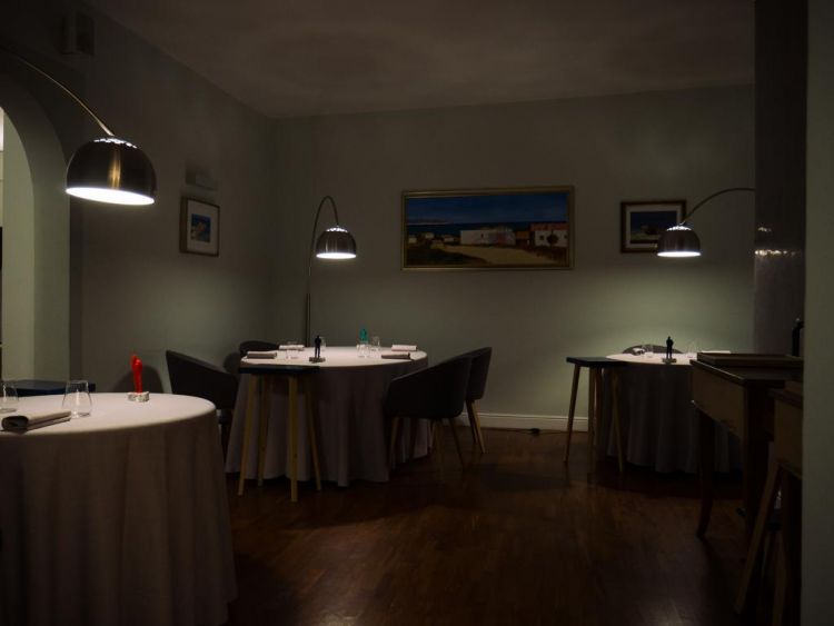 La sala del ristorante Paca a Prato
