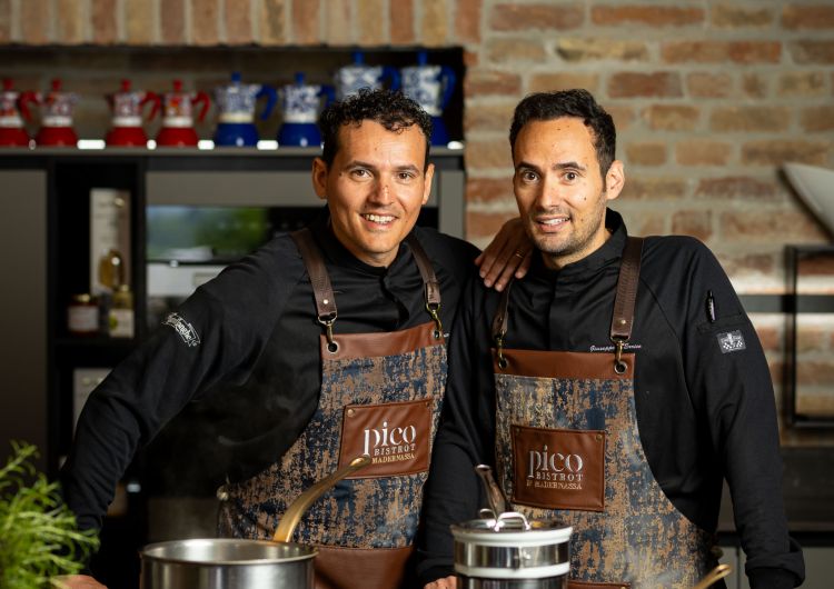 I fratelli Francesco e Giuseppe D'Errico, chef