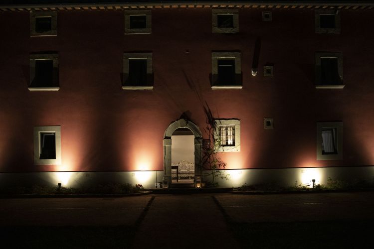 Podere Belvedere al calar della sera
