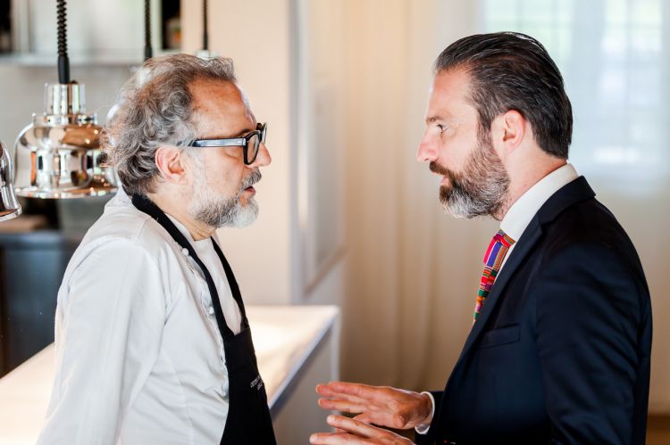 Massimo Bottura e Filippo Polidori
