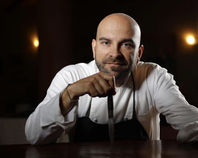Roberto Serra, chef-patron della Trattoria Sarda A