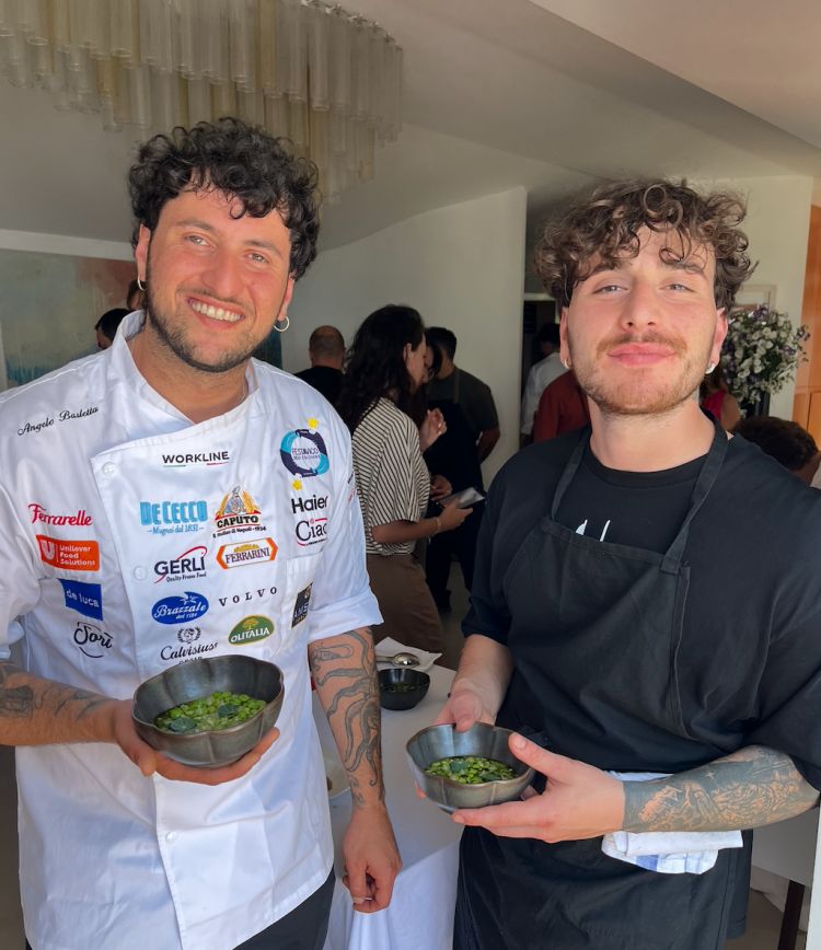 Enrico Fusi e Angelo Barletta del ristorante&nbsp;Fuba&nbsp;a&nbsp;Rimini&nbsp;
