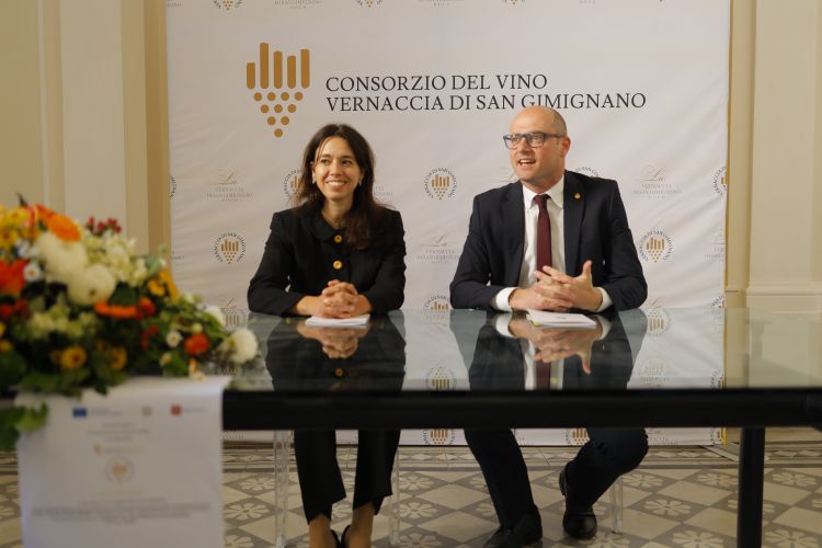 Irina Strozzi, Presidente del Consorzio del Vino Vernaccia di San Gimignano