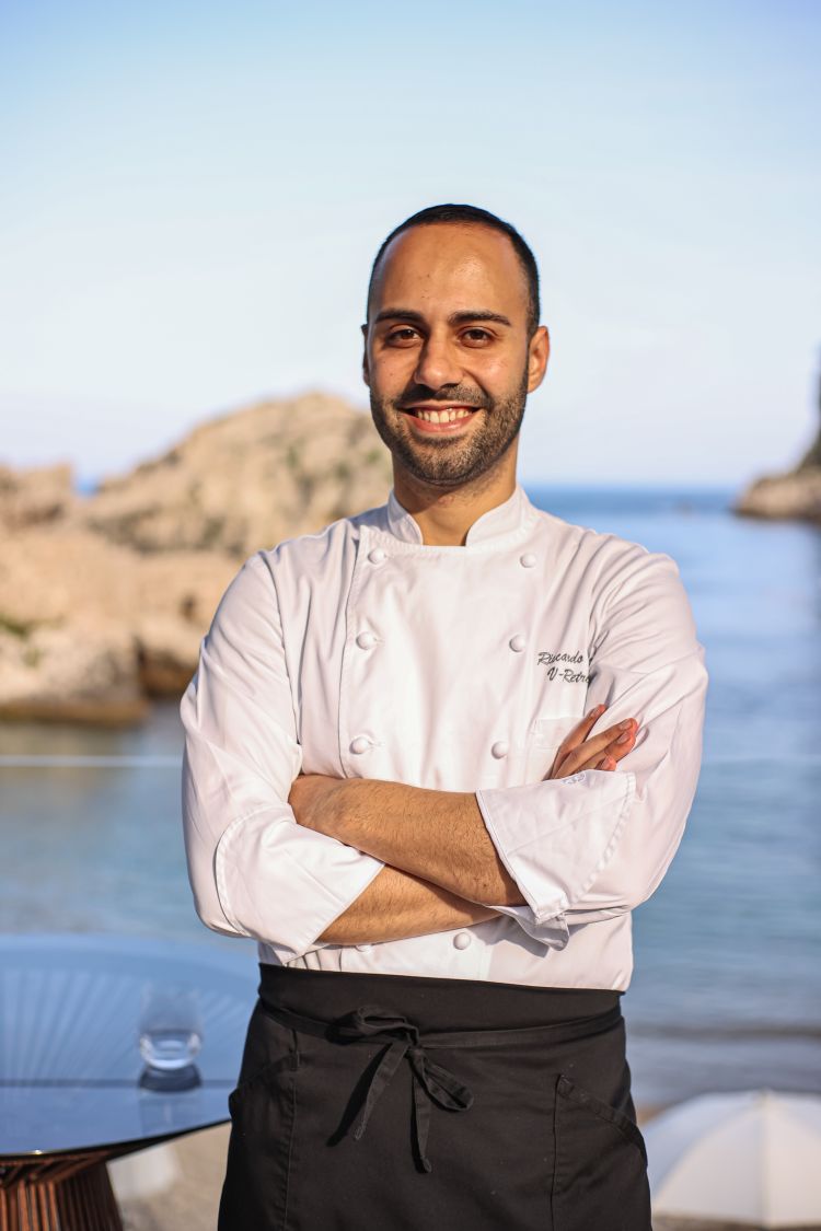 Lo chef Riccardo Fazio
