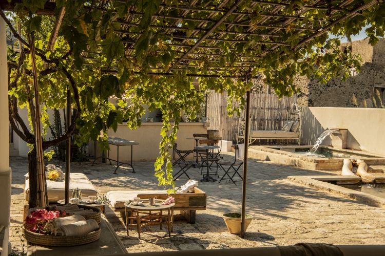Uno scorcio della Spa del Signum, boutique hotel di lusso
