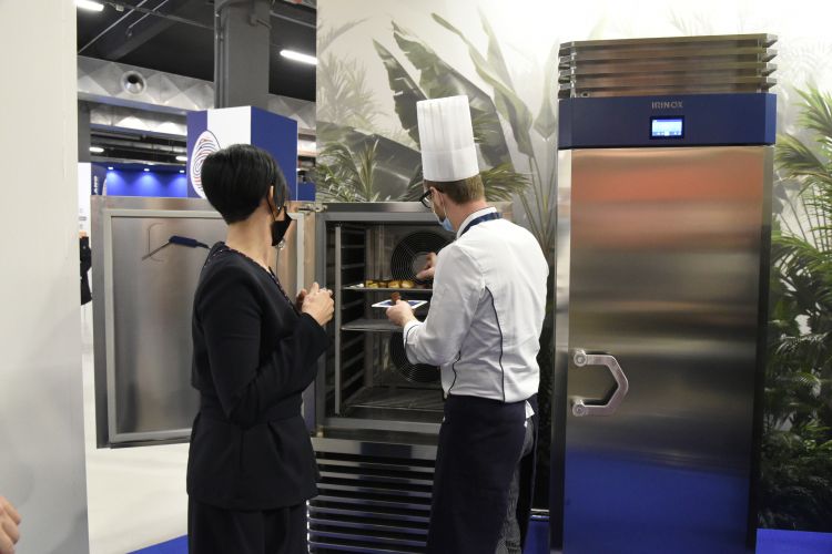 L'azienda Irinox spa specializzata in abbattitori rapidi di temperatura
