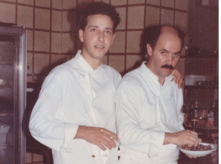 Carmelo Chiaramonte e Peppe Barone in una foto d'archivio