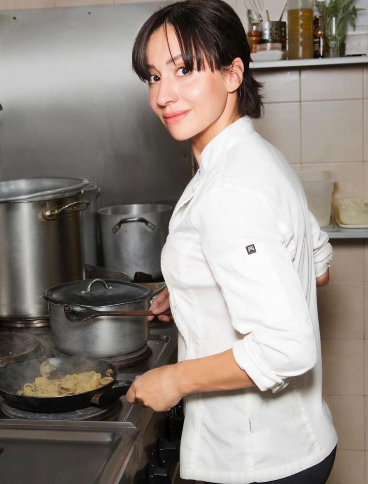 La chef Sandra Di Modica
