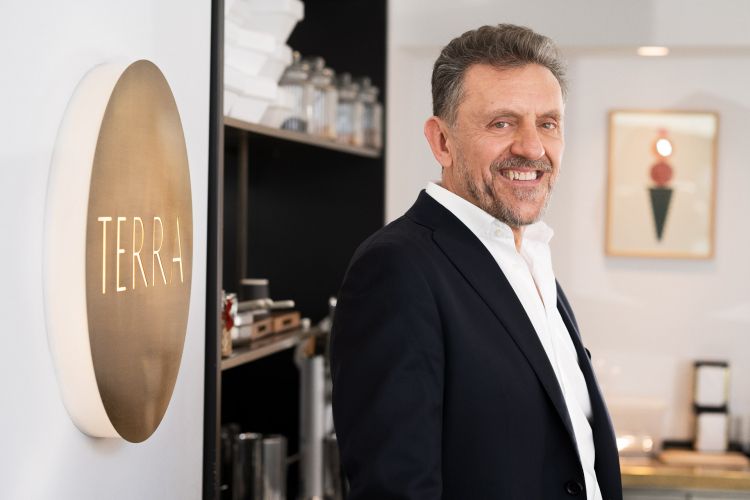 Il fondatore di Terra, l'imprenditore Gianfranco Sampò
