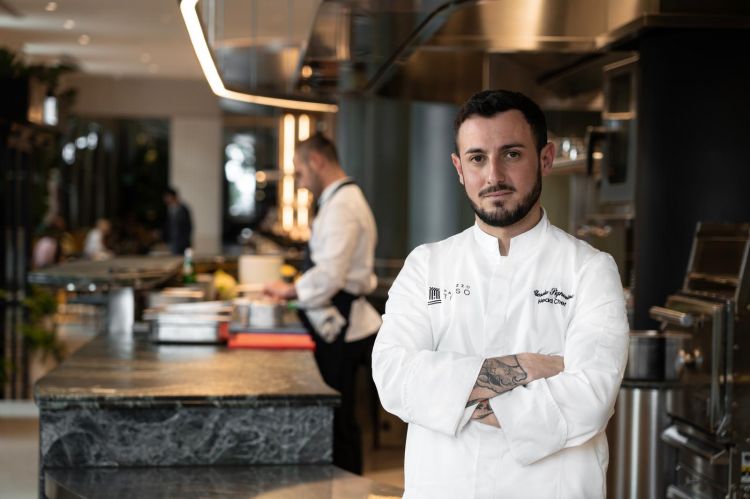 Lo chef Alessio Signorino