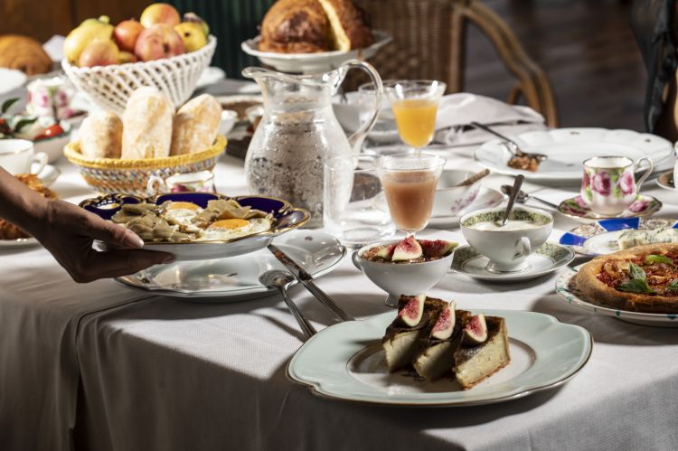 Risvegli presso Villa Rosa, un quadro di bont&agrave; vista Vesuvio
