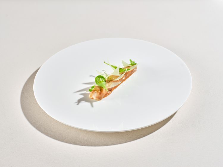 Spigola, sedano e orzo
